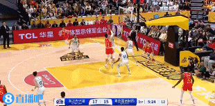 DB视讯官方登录入口攻防发力！杨瀚森送大帽 米奇快攻反击一条龙单臂暴扣