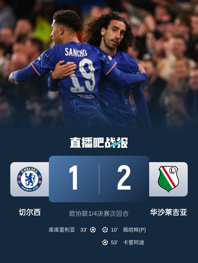 DB电子官网华沙莱吉亚主帅:为球队感到自豪,如果踢好首回合本有机会晋级