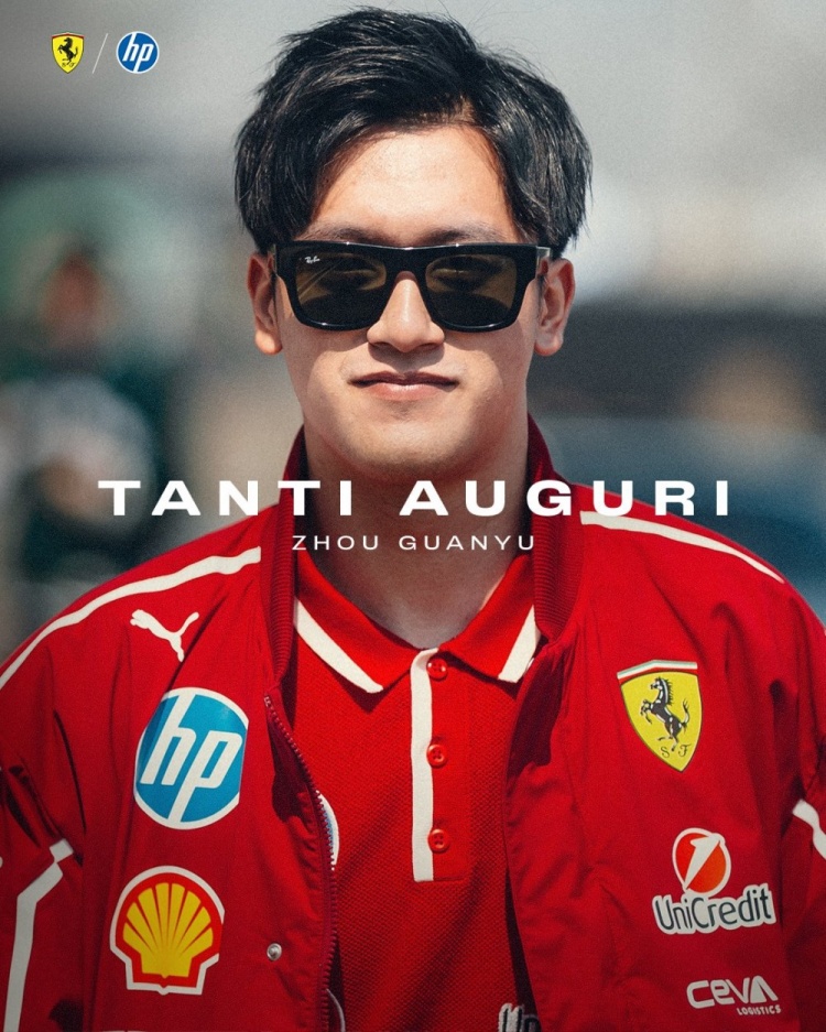 DB视讯官网周冠宇近期前往法拉利总部，深度参与多维度模拟器测试项目